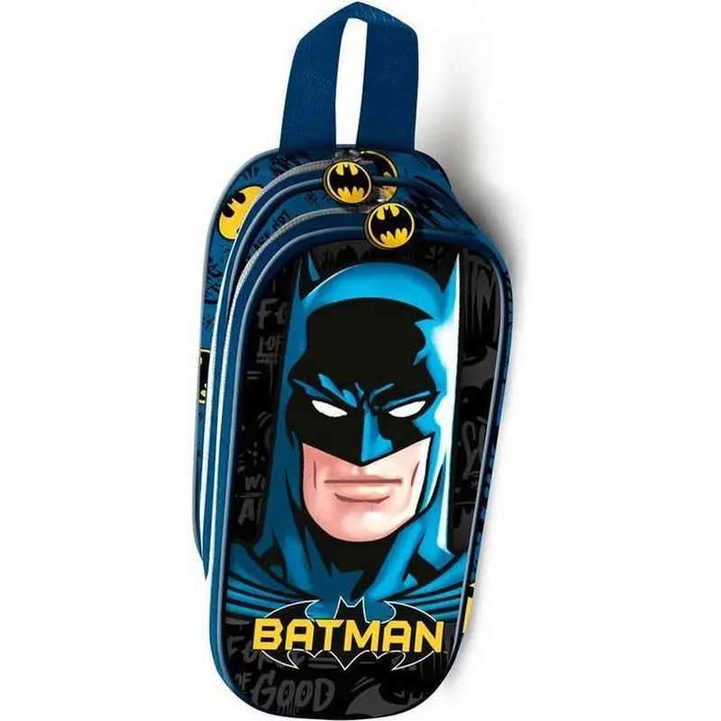 DC Comics Batman Knight 3D Double Pencil Case