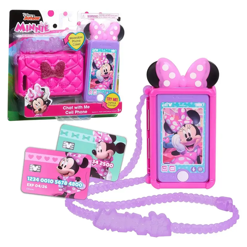 Disney Junior Minnie Mouse Chat with Me Cell Phone