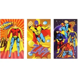 Fun Stationary Superheroes Notebook - Assorted