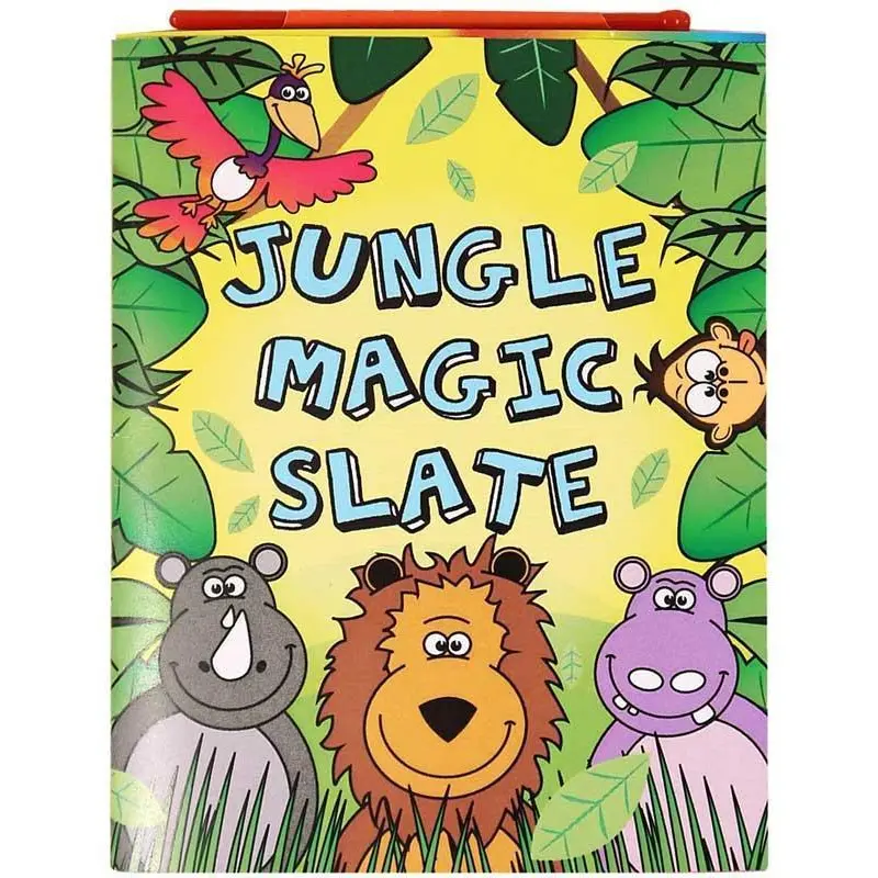 Fun Stationery Magic Drawing Slate Jungle - Assorted