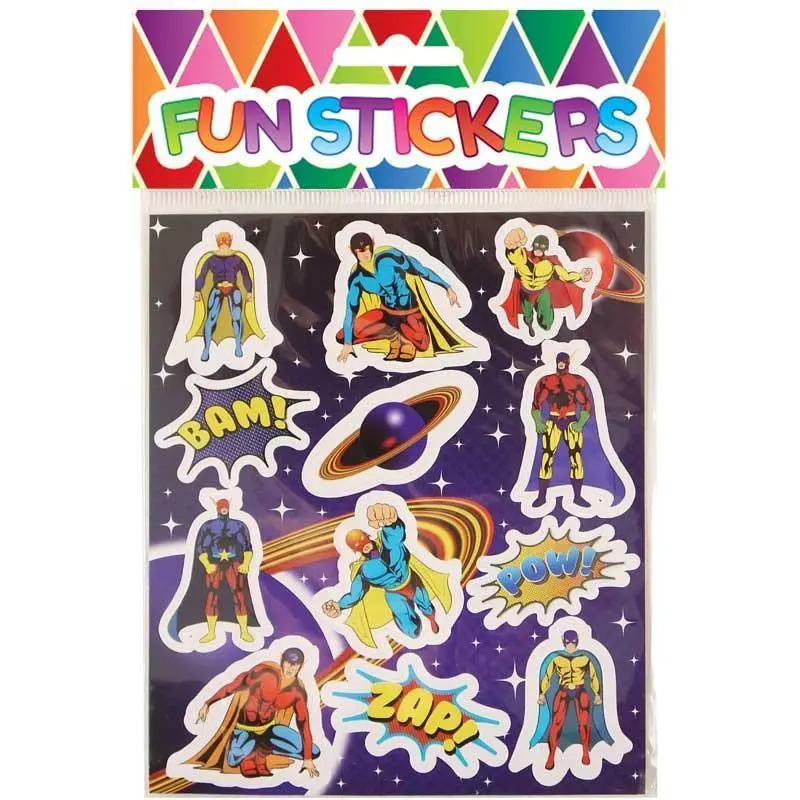 Fun Stickers - Superheroes