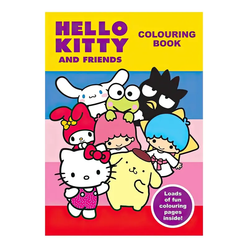 Hello Kitty & Friends Colouring Book