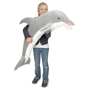 Melissa & Doug Dolphin Giant 100cm Soft Toy