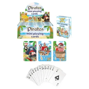 Mini Playing Cards Pirates Assorted