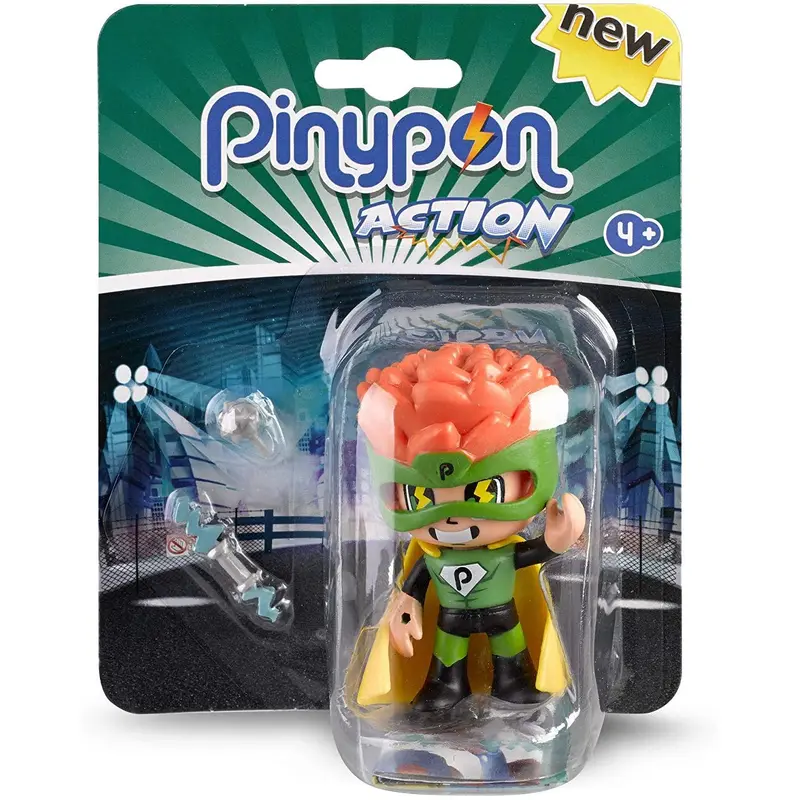 PINYPON Action Figurine Super Hero 4cm