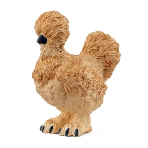 Schleich 14891 Silkie Chicken Figure