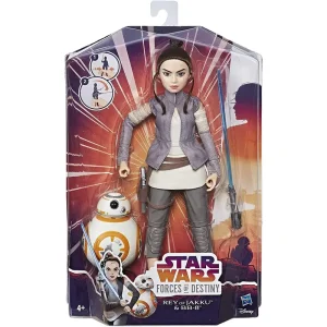 Star Wars Forces of Destiny Rey of Jakku and Bb-8