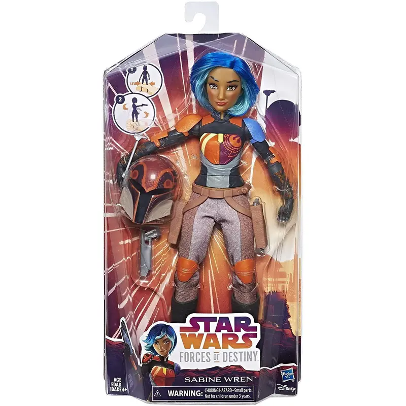 Star Wars Forces of Destiny Sabine Wren Doll