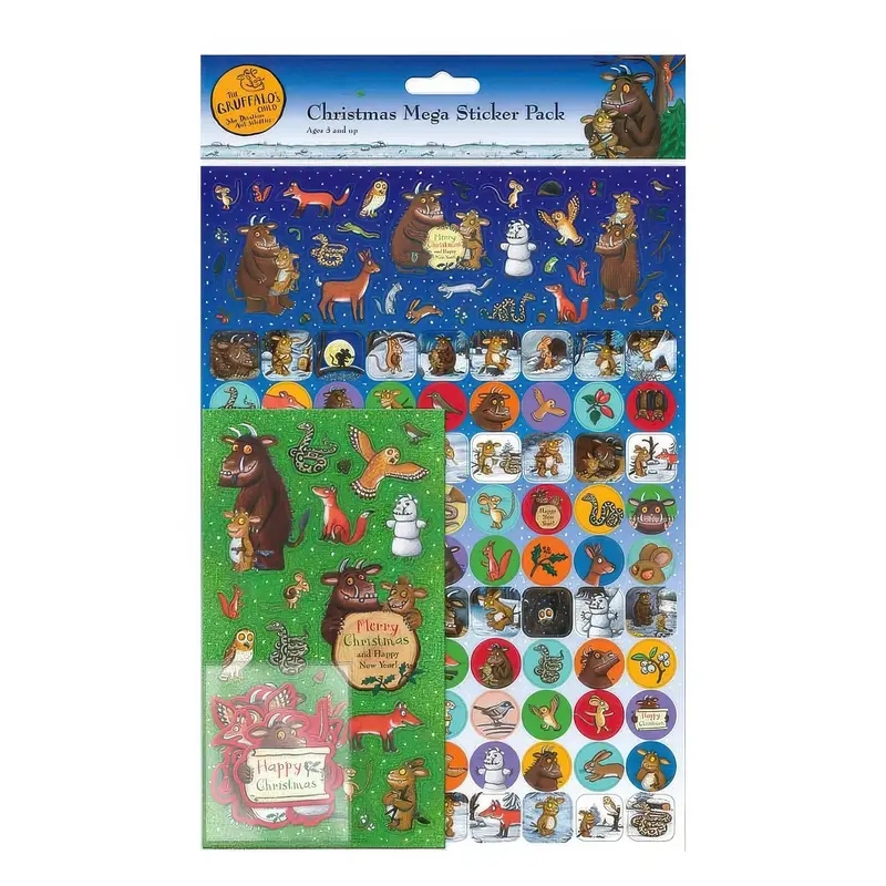 The Gruffalo's Child Christmas Mega Sticker Pack