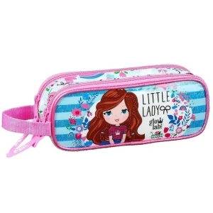 Glowlab Little Lady Double Pencil Case