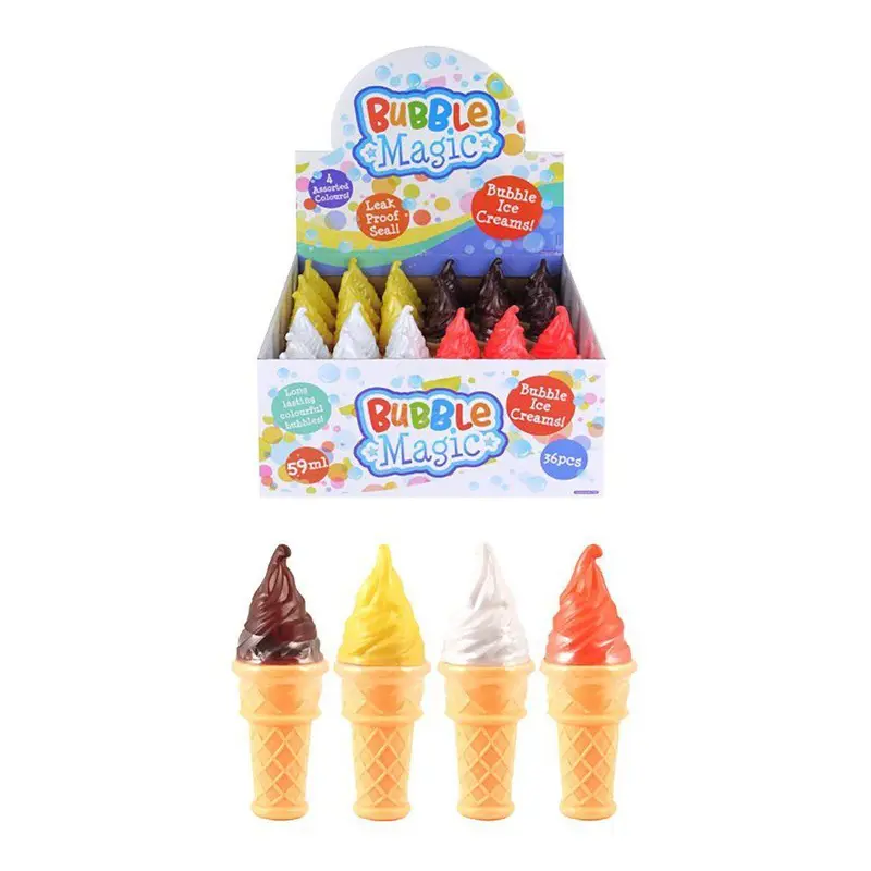 Ice Cream Bubble Tubes - Assorted