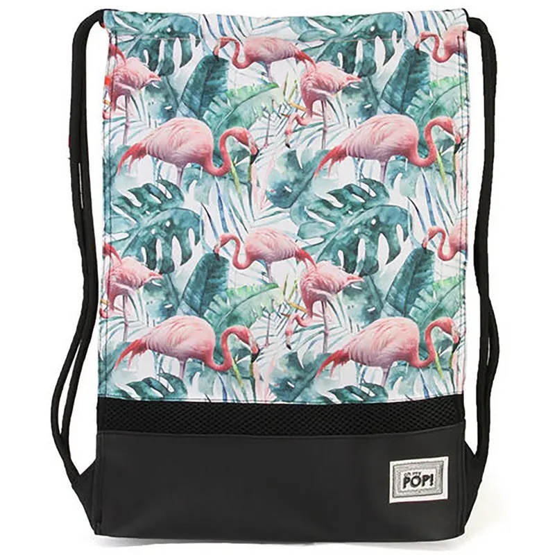 Oh My Pop Tropical Flamingo Gym Bag 48cm