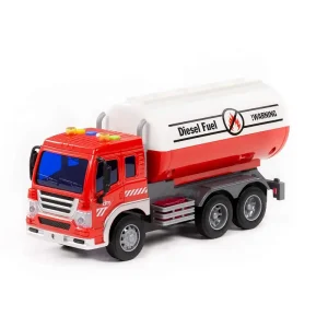 Polesie City Fuel Truck - Friction Powered