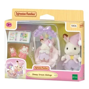 Sylvanian Families Sleepy Dream Sibilings Figure Set