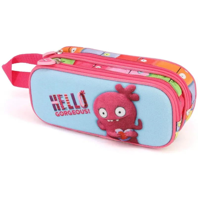 Ugly Dolls Heart 3D Hello Gorgeous Double Pencil Case