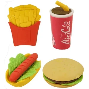 Fun Stationery Eraser Fast Food Meals - Assorted