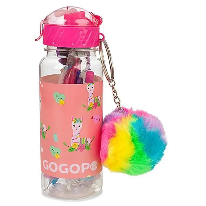 GOGOPO Llama Bottle with Stationery