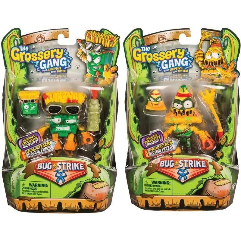 Grossery Gang Action Figures Series 4 Bug Strike - Assortment