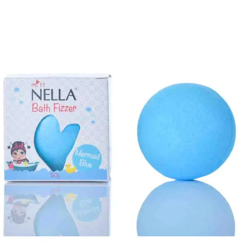 Miss Nella Mermaid Blue Bath Fizzer 50g