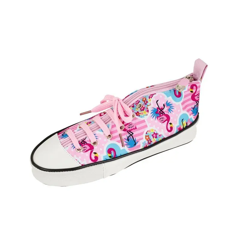 Moos Flamingo Sports Shoe Pencil Case - Pink
