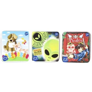 Pirates Snap Cards In Tin - Puzzle Game - Assortment