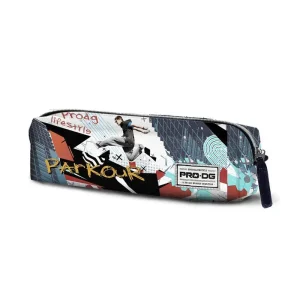 PRODG Multi-coloured Square Parkour Pencil Case