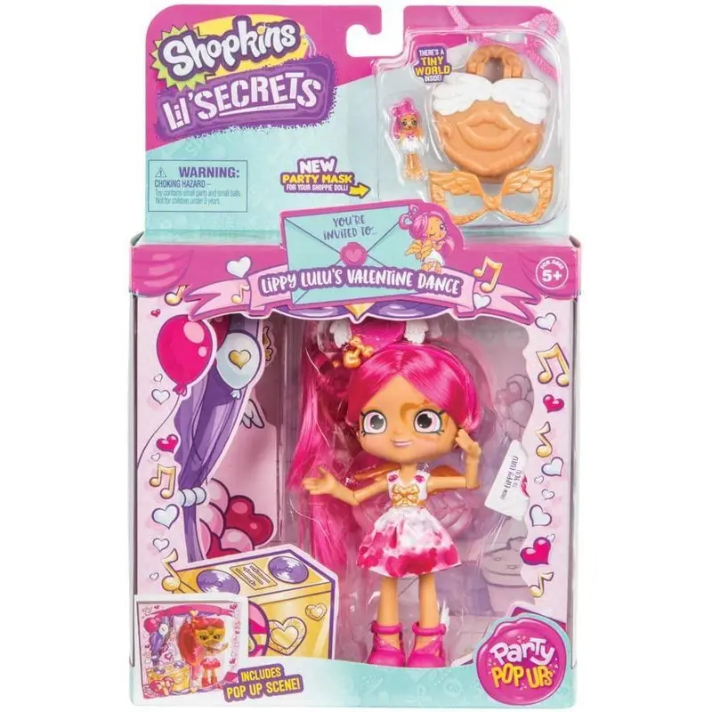 Shopkins Lil Secrets Shoppie Collectable 15cm Dolls - Assortment