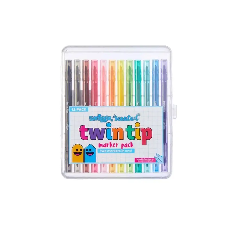Smiggle Scented Twin Tip Markers 12 Pack