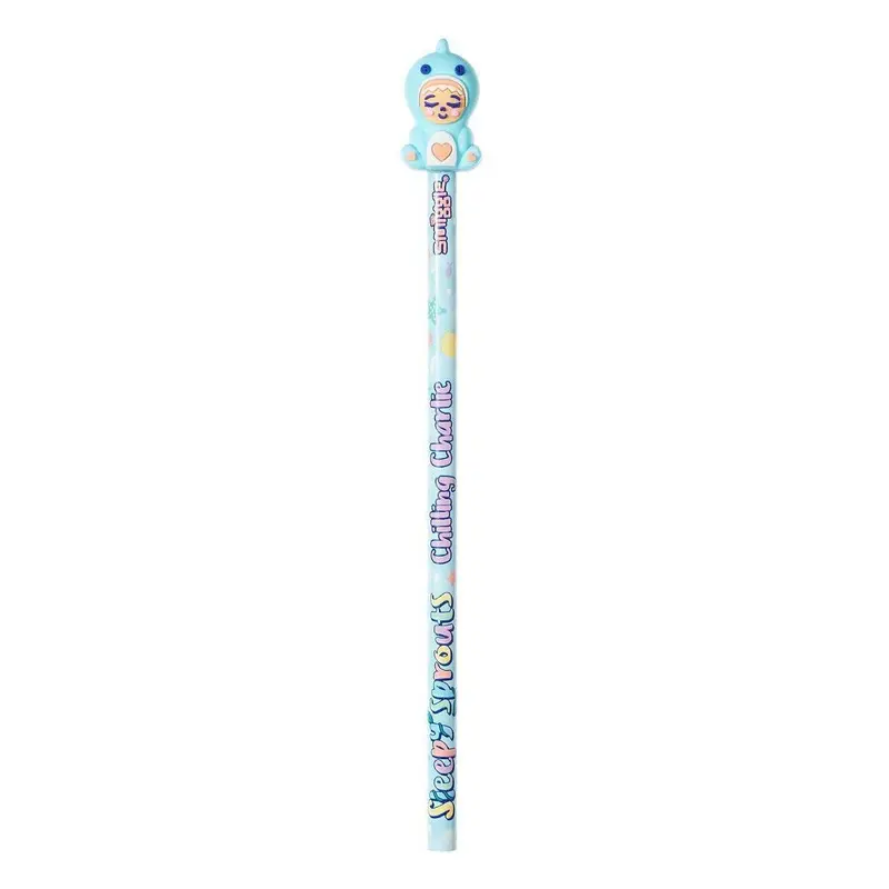 Smiggle Splash Sleepy Sprouts Pencil - Assorted