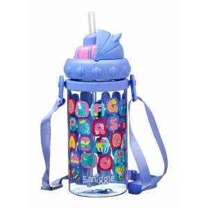 Smiggle Topsy Teeny Tiny Drink Bottle with Strap - Purple