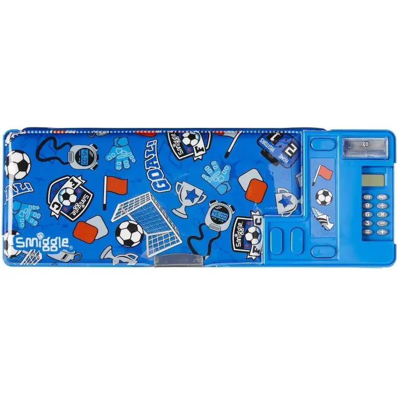 Smiggle Woah Pop Out Pencil Case - Blue