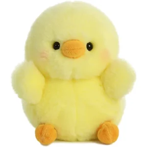 AURORA Rolly Pet 5-inch Chicken Chick Soft Toy