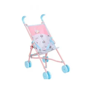 Baby Pink and Blue Single Buggy Pram Children's Buggy