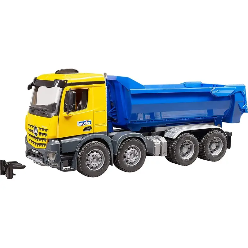Bruder Bworld Mercedes-benz Arocs Halfpipe Dump Truck