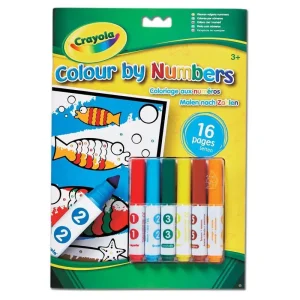 Crayola Colour By Numbers with Markers