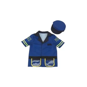 Klein 8803 Ben & Sam Police officer Costume with Hat