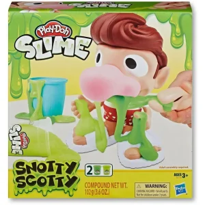 Play-doh Snotty Scotty with 2 Cans of Slime Snot
