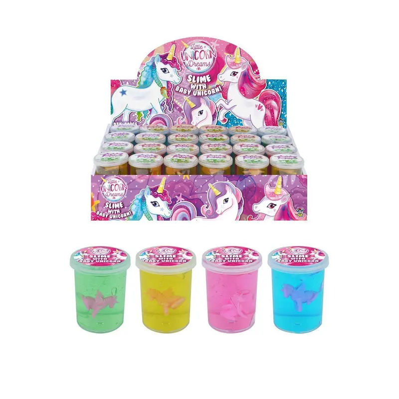 Slime Clear with Unicorn - Assorted