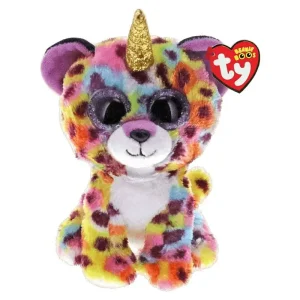 Ty Beanie Boo Giselle Leopard Plush with Horn 15cm