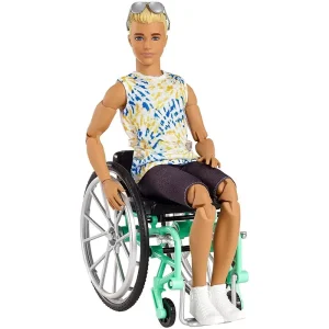 Barbie Ken Doll with Wheelchair