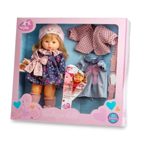 Berjuan 1154 Talking Doll 40cm with Extra Outfit