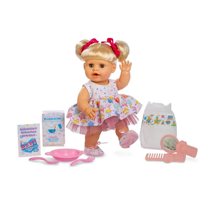 Berjuan 6008 Baby Susu Interactive Sister Doll 40cm