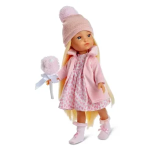 Berjuan 851 Fashion Girl 34cm Doll - Pink