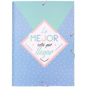 Erik Grupo A4 Elasticated Corner File - Amelie Pastel Collection