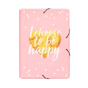 Erik Grupo Elasticated Folder A4 Glitter Stars