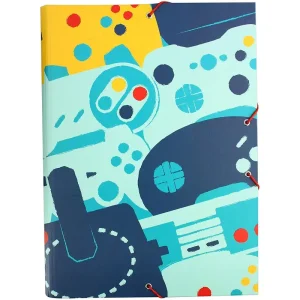 Erik Grupo Folder Elasticated A4 Gamer New Collection