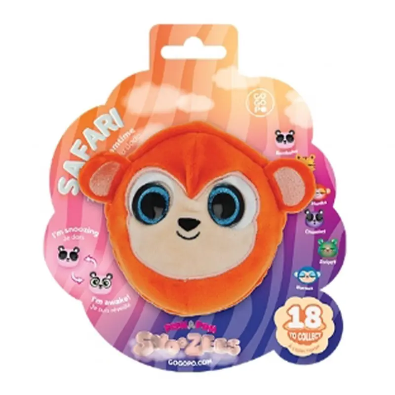 GOGOPO GP278 Peek-a-pom Snoozies Safari - Assorted