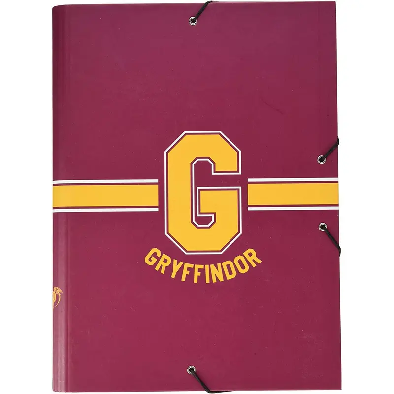 Harry Potter Gryffindor A4 Elasticated Folder