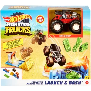 Hot Wheels Monster Launch & Bash Playset