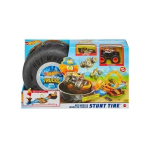 Hot Wheels Monster Trucks Stunt Tyre Playset